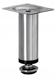 

Nóżka meblowa okrągła stopka 100mm chrom metalowa