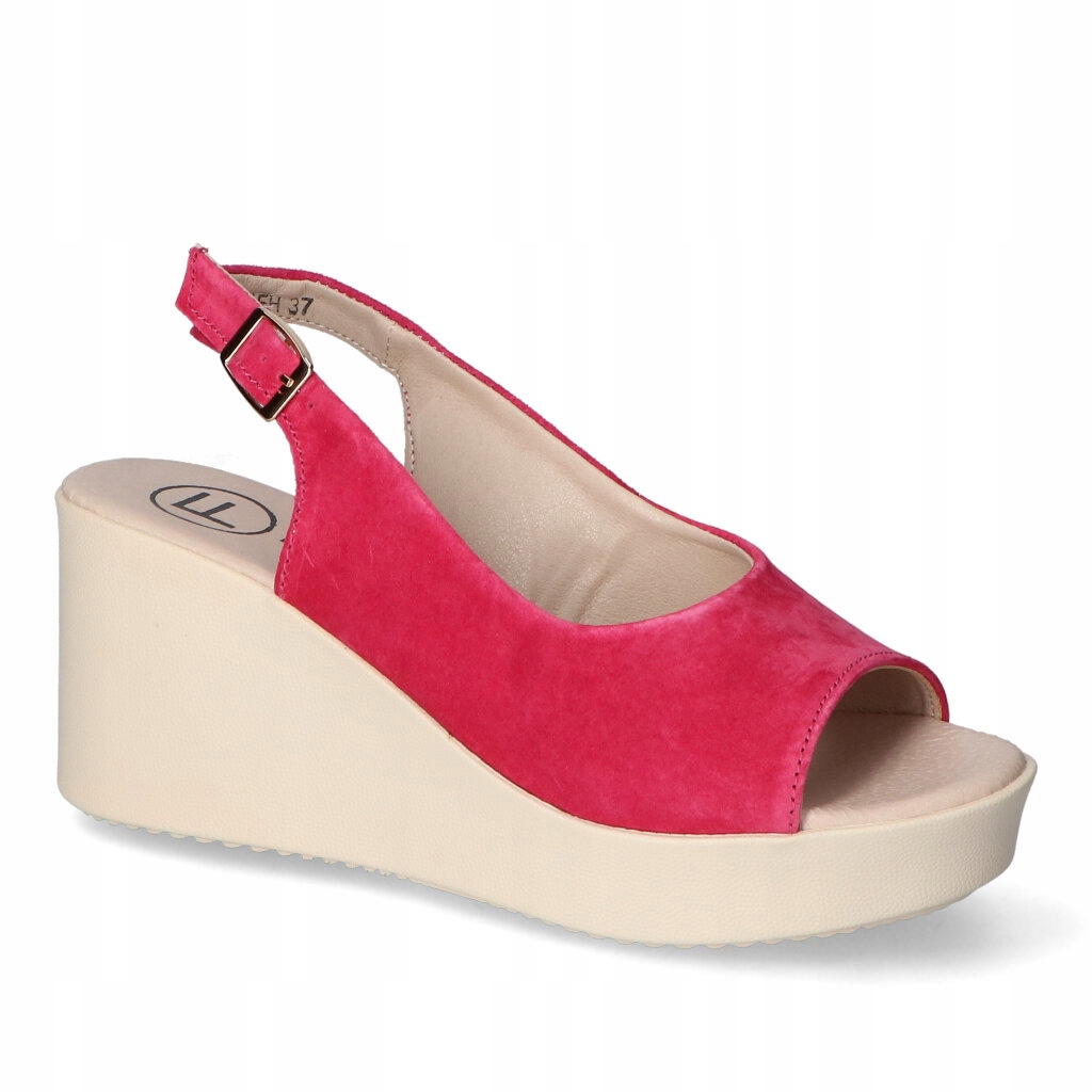 Sandály Filippo DS6204/24FH Fuchsiová semišová 37