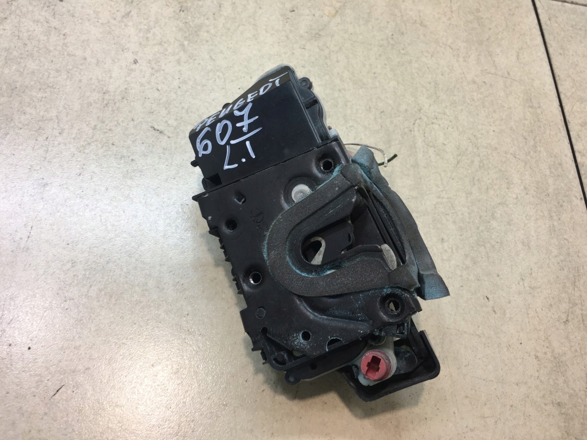 lock door left rear part PEUGEOT 607 5 PIN