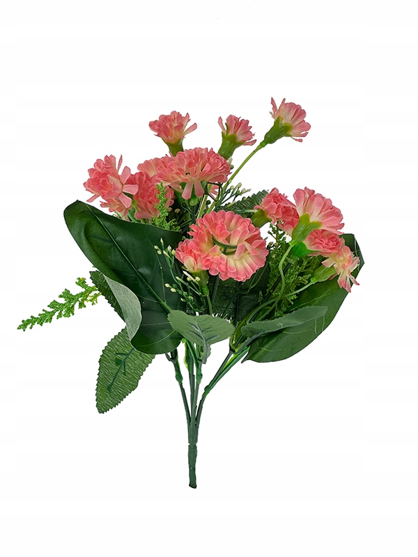 

Goździk drobny z dodatkami bukiet (róż) H271D 28cm