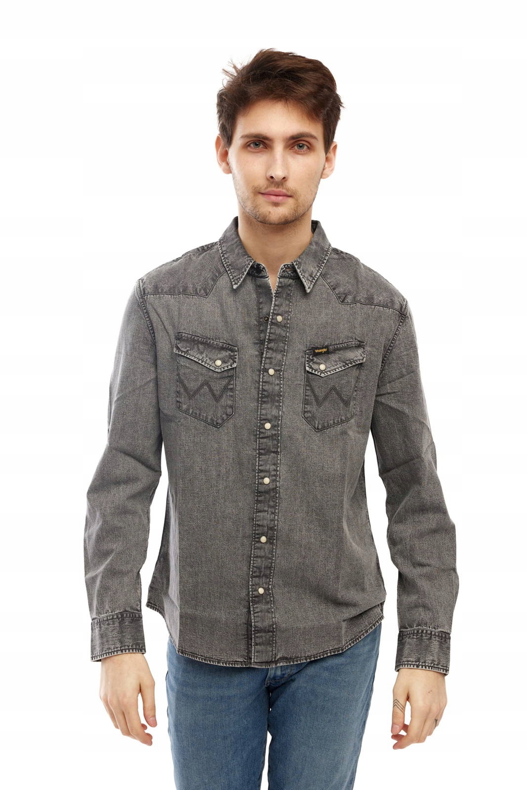 

Wrangler 2PKT Button Down Blackopedia W5F2MR242 M