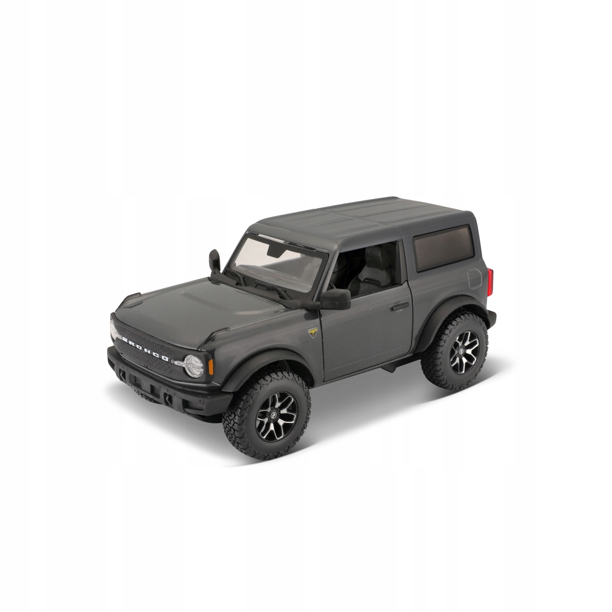 Maisto 2021 Ford Bronco, met. tmavě šedá, 1:24