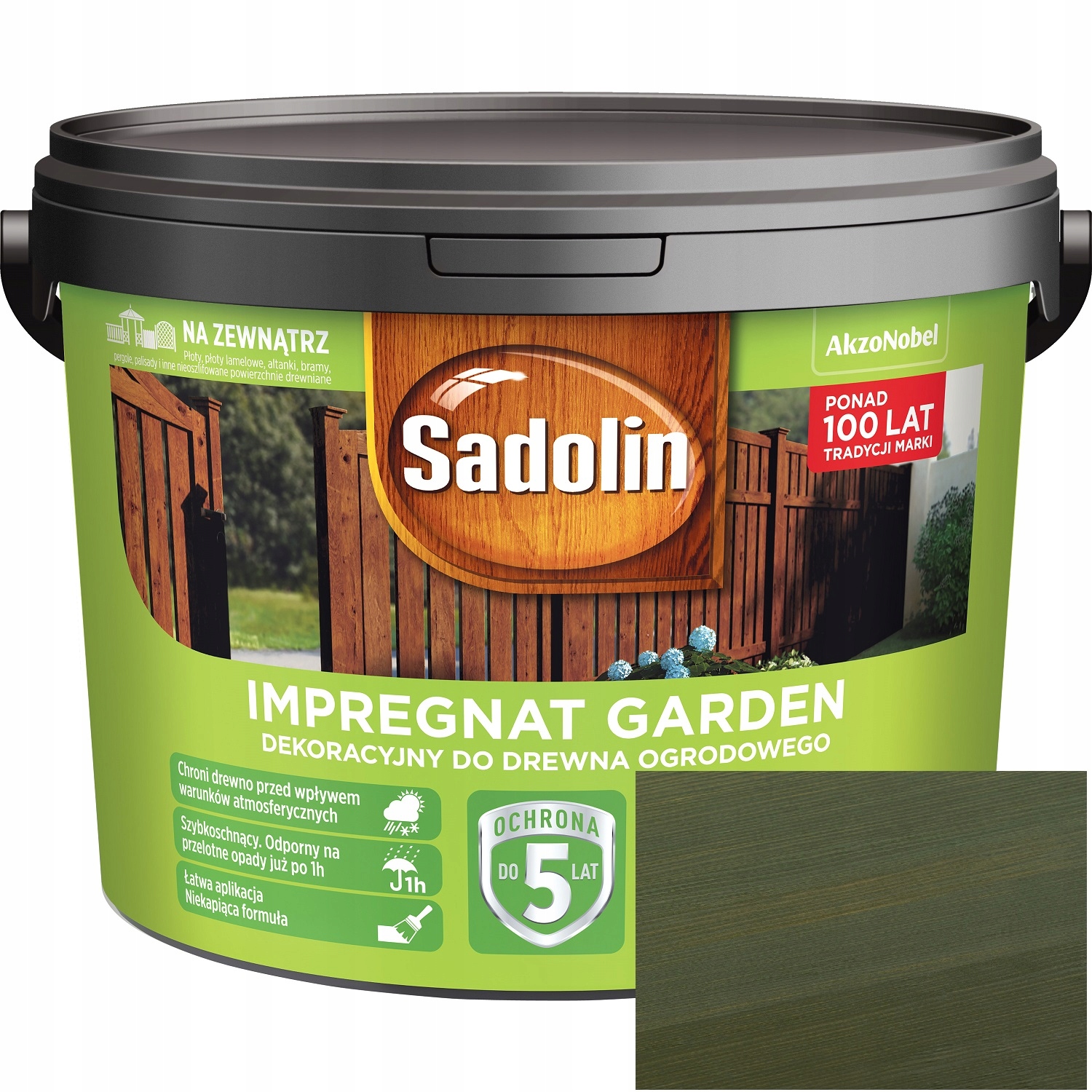 

Sadolin Impregnat Dekoracyjny Garden Mchowy 9L