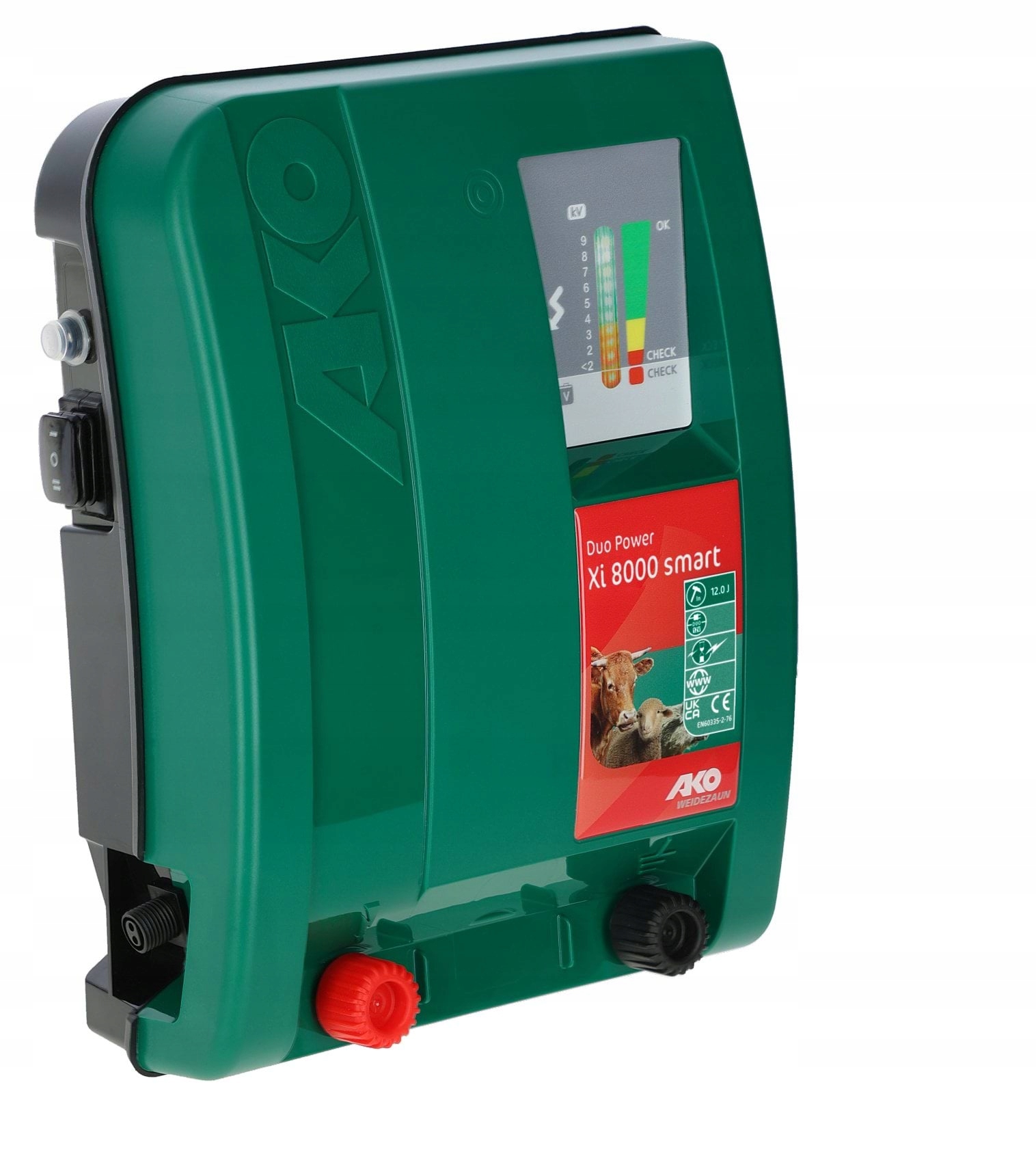 Univerzální Elektrizátor Duo Power XI8000 Smart Pro Koně Ovčího Skotu 12JAKO