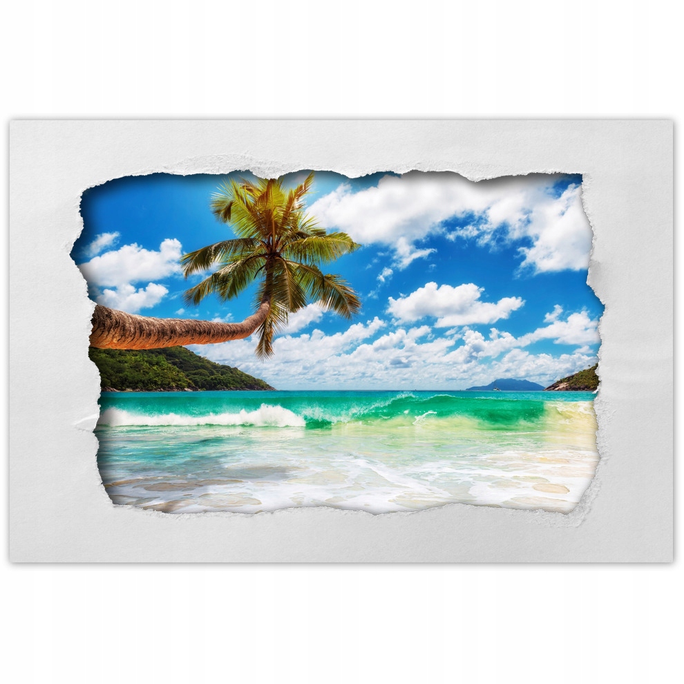 

Naklejki 60x40 Tropiki Palmy Plaża