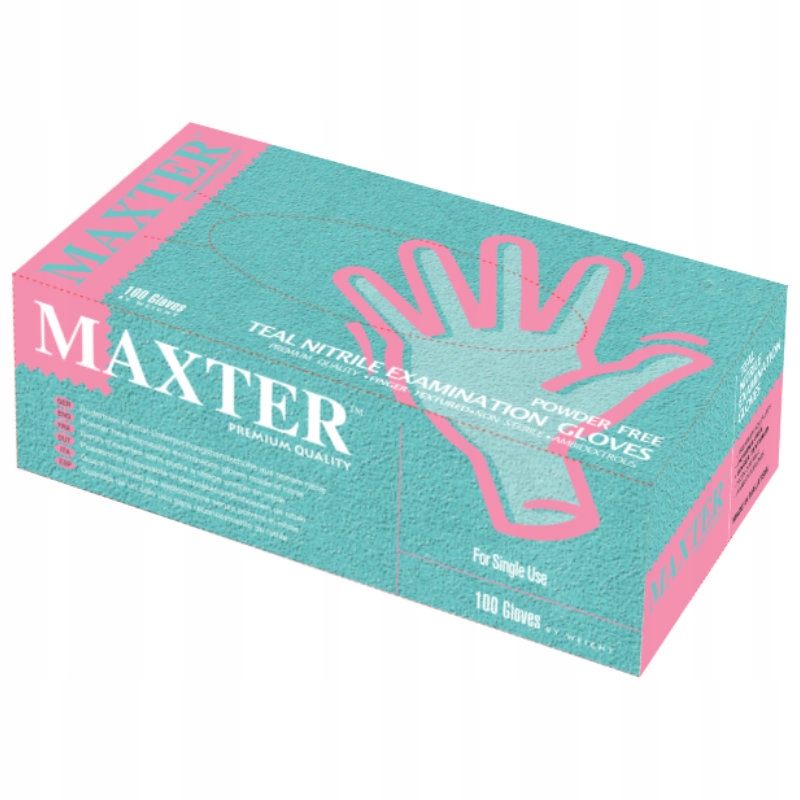 

Rękawice rękawiczki Nitrylowe Green Maxter M