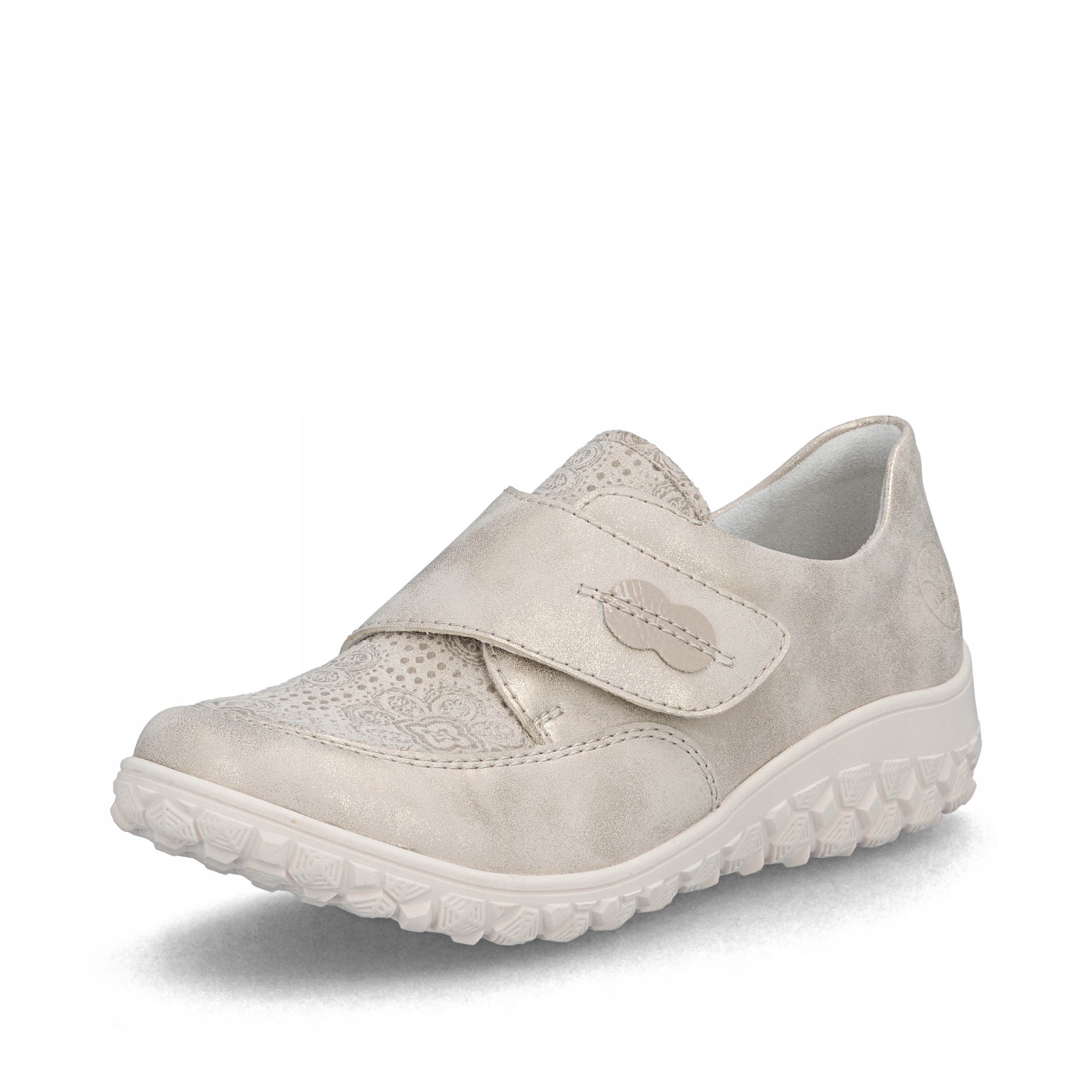 Rieker Antistress Polobotky Strech Béžové 59552-62 Vytahovací Vložka vel. 39