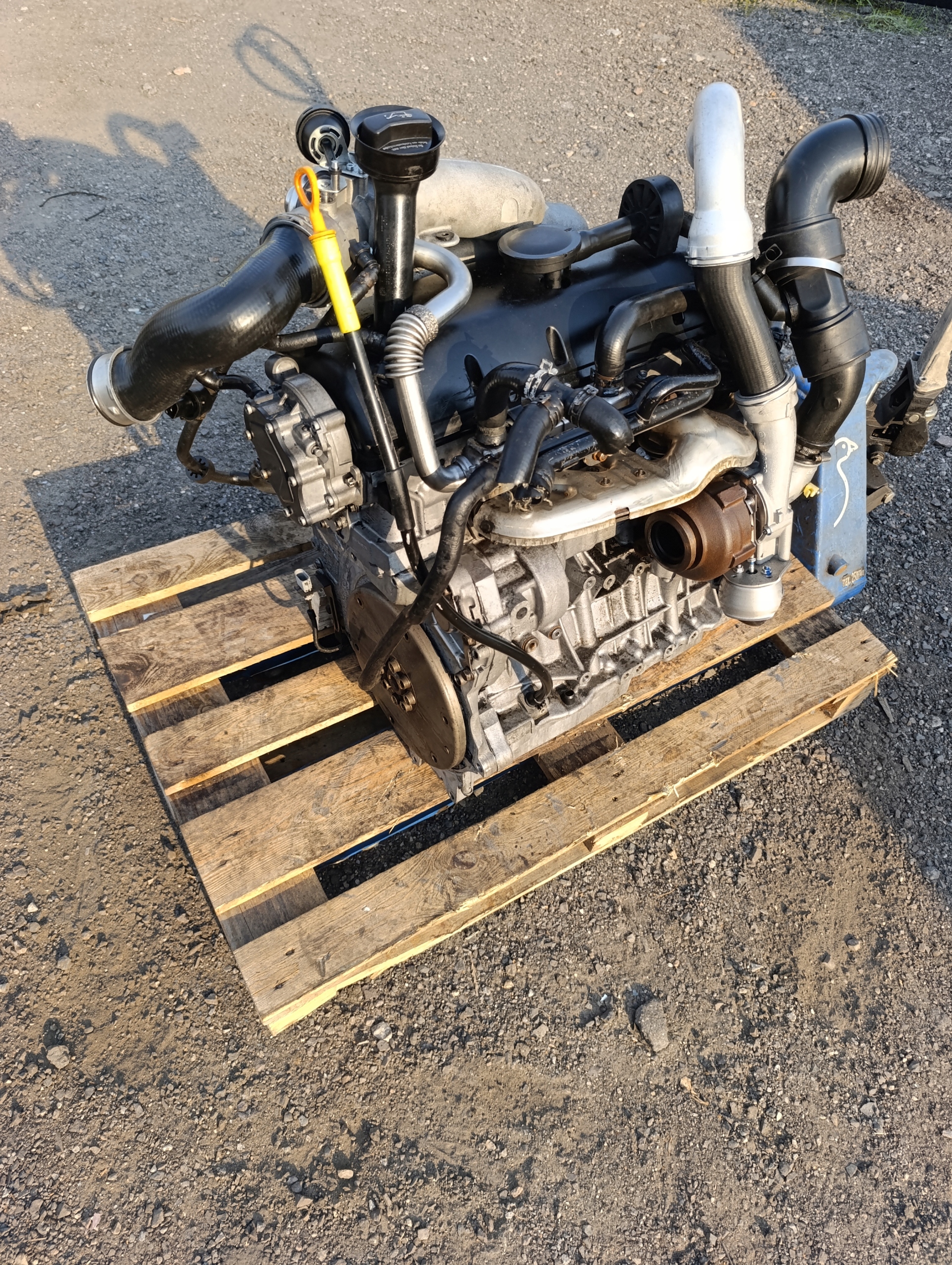 VW T5 engine complete 2.5 TDI AXD 130km przebieg 168 tys.
