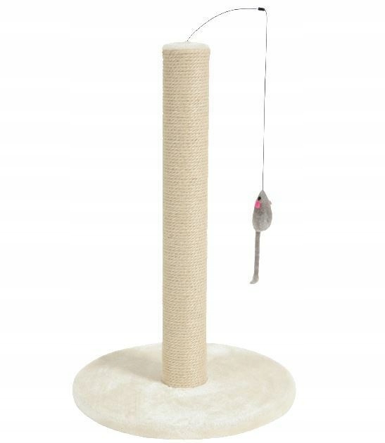 Levně Zolux Škrabadlo sisal sloupek s hračkou 48cm kol.beżowy