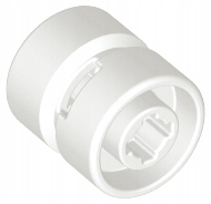 

Lego 6014b Biała 11mm D. x 12mm felga Nowy 1szt