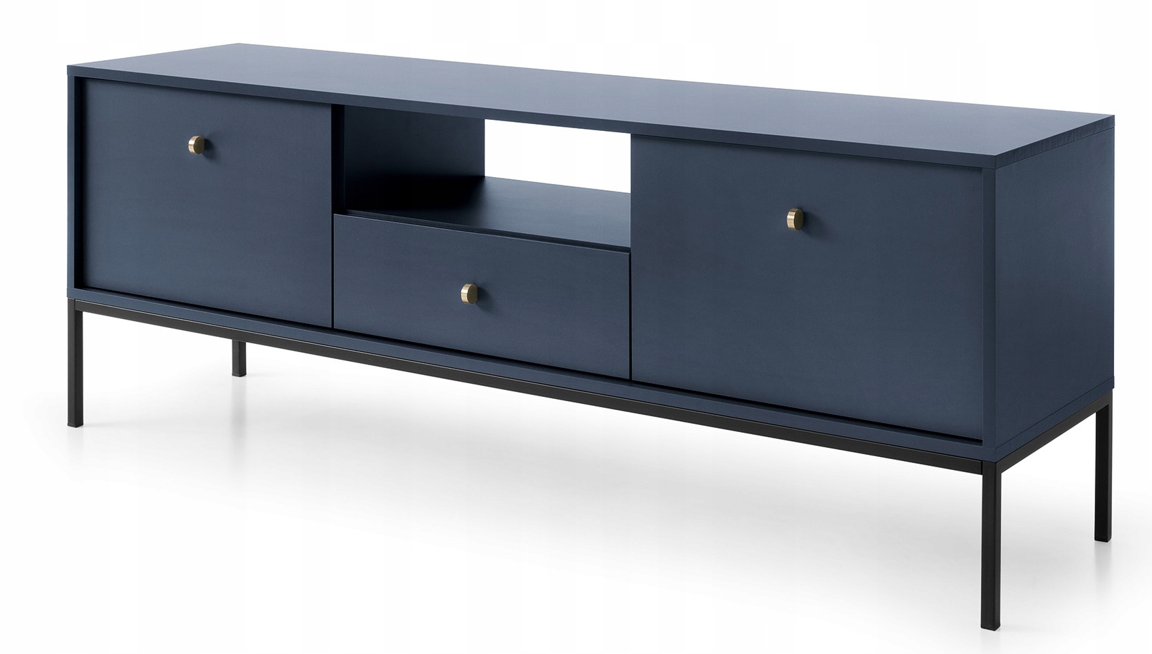 

Stolik Rtv szafka granatowa 154 cm Mon