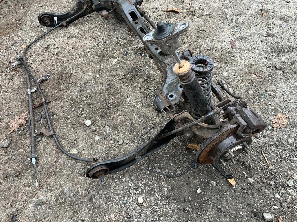 HYUNDAI I30 II KOMBI sider axle beam springing rear part rear complete 2012
