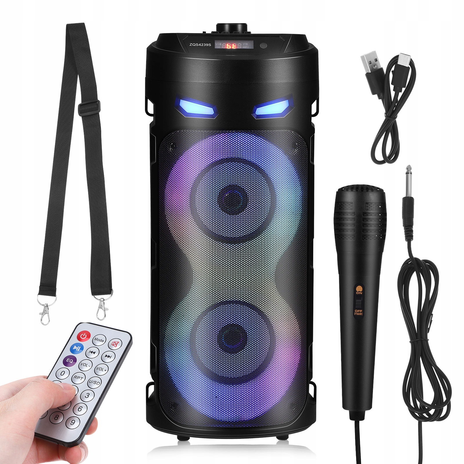 Velký Bezdrátový Reproduktor, Mobilní Karaoke Ozvučovací Sada