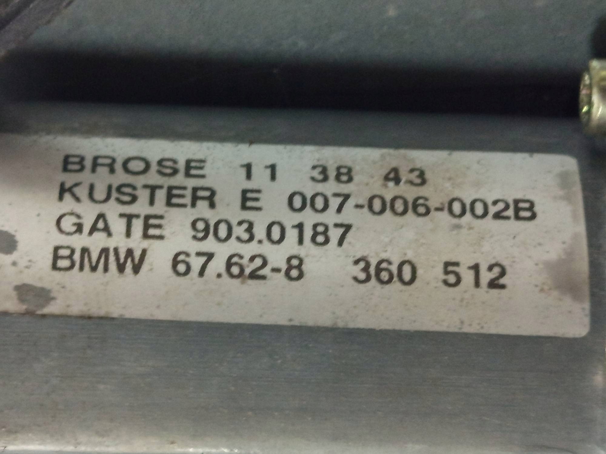 mechanism windows electrical right front BMW E39 523i 2,5 9030187