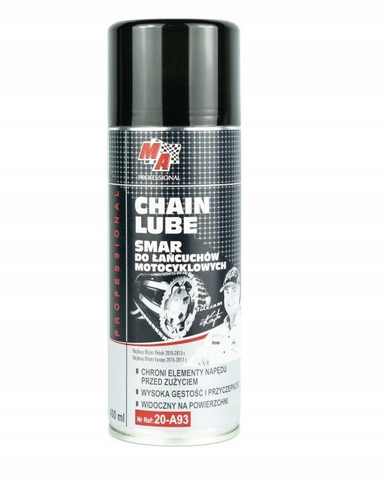 

Smar Do Łańcuchów Motocyklowych 400ml Moje Auto