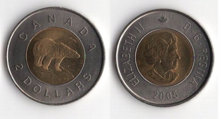 KANADA 2005 2 DOLLARS
