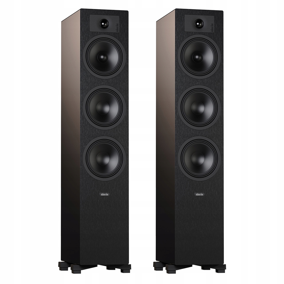 Indiana Line Tesi 6 Kolumny Podłogowe Czarne 1 sztuka