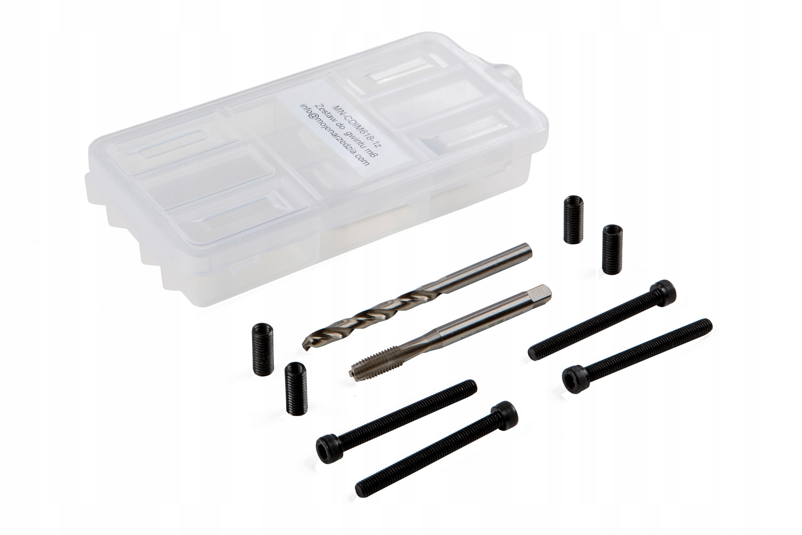 Zestaw do naprawy gwintu M6 TULEJKA zerwany gwint