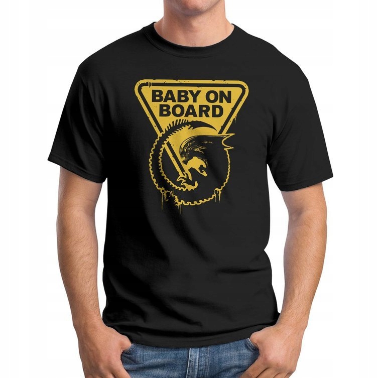 

Koszulka T-Shirt Alien Baby On Board S