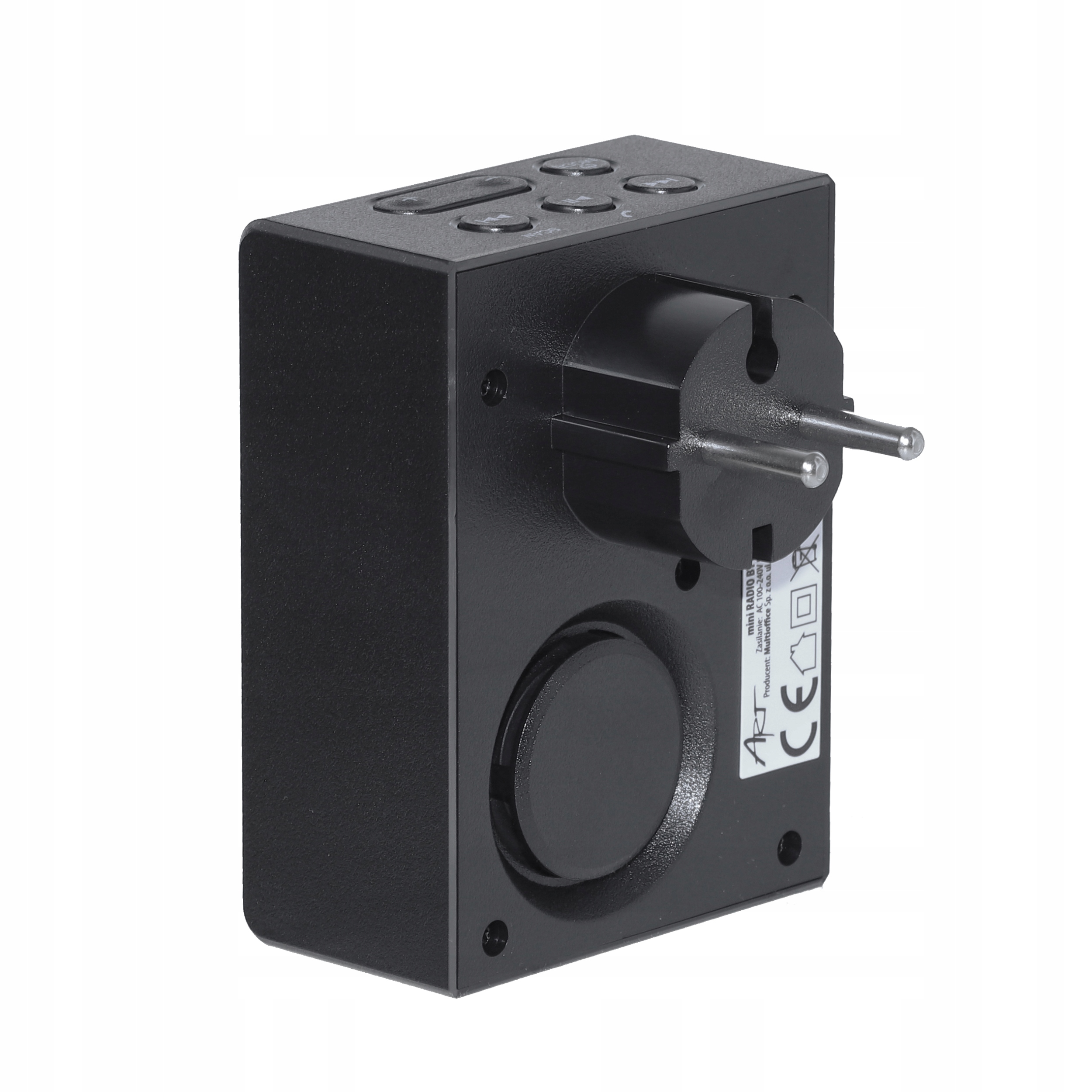 MAŁE KOMPAKTOWE RADIO FM DO GNIAZDKA BLUETOOTH WYŚWIETLACZ LED KUCHENNE Liczba zapamiętywanych stacji 30