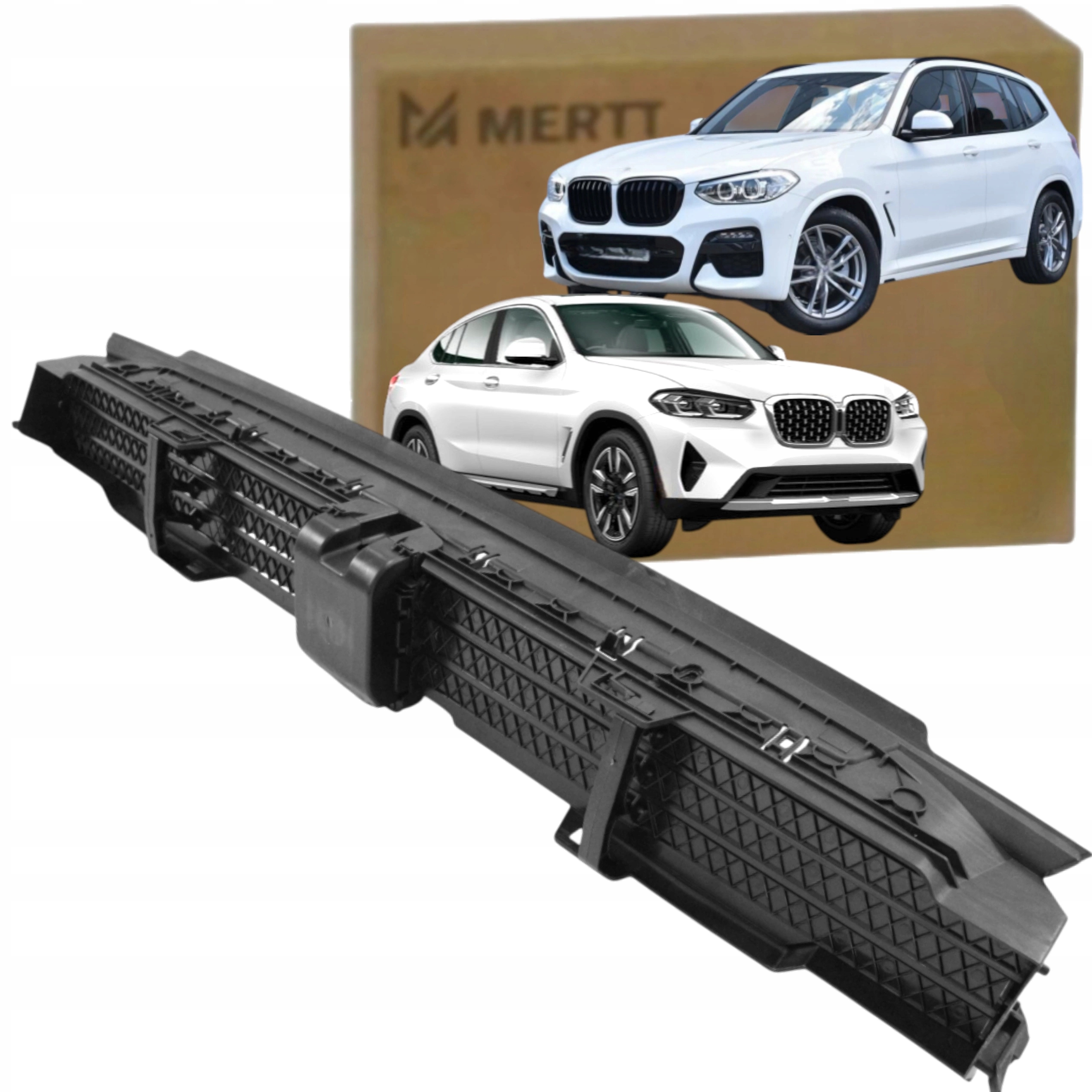 Spodní žaluzie přívodu vzduchu s motorem Bmw X3 X4 G01 G02 LCI lift