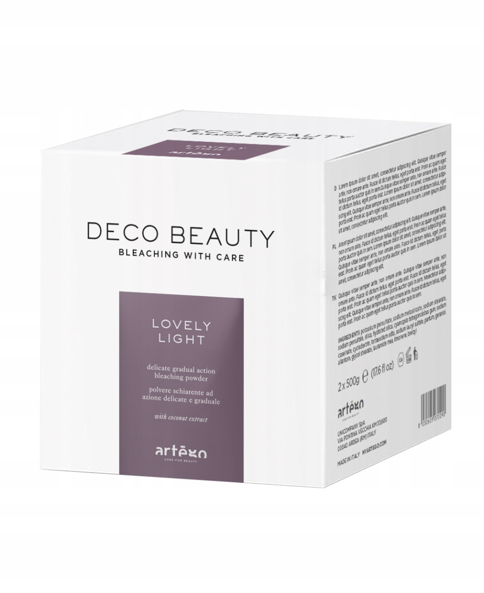 Rozjasňovač na vlasy Artego Deco Beauty Lovely Light 1 kg
