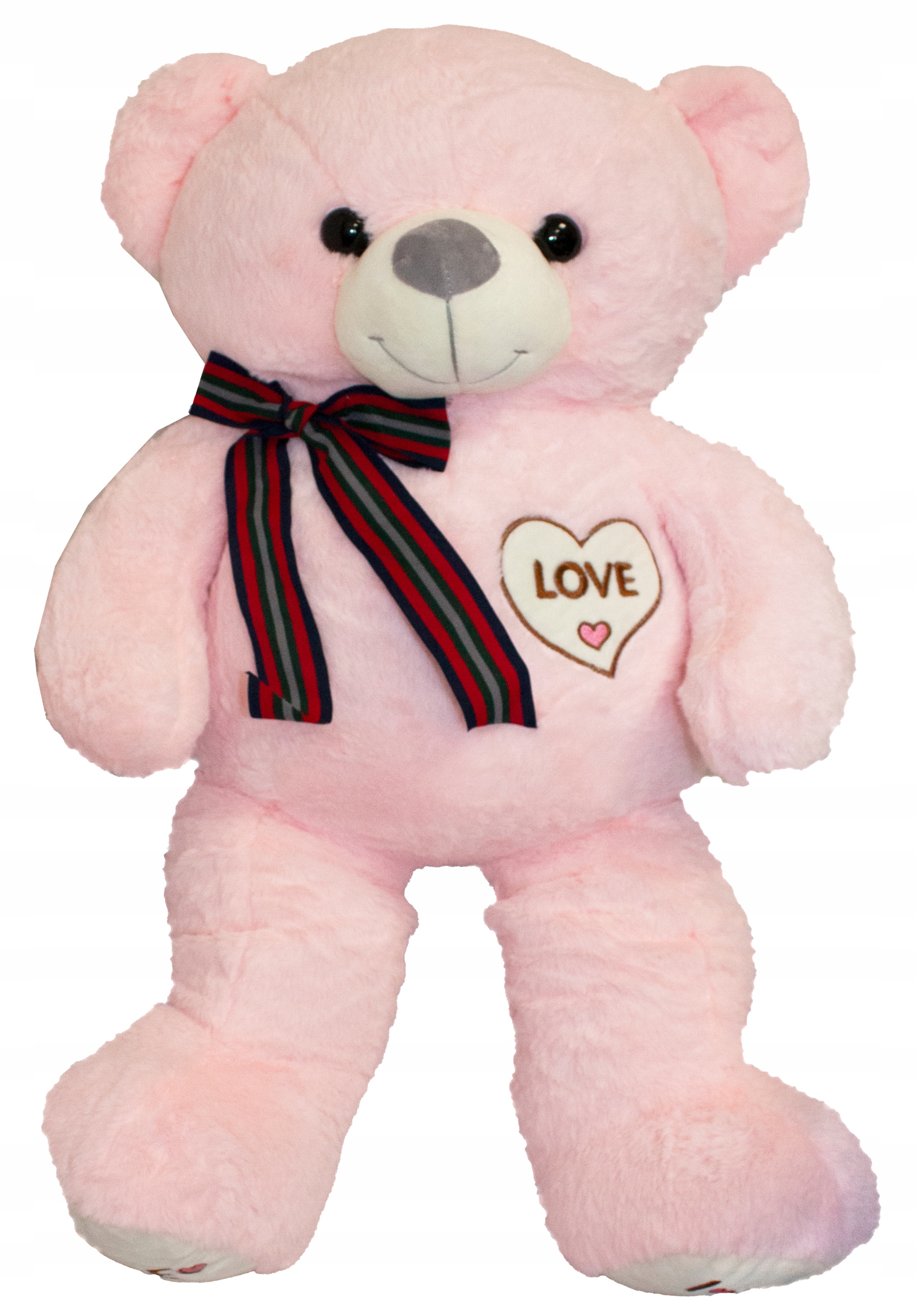 MIŚ PLUSZOWY I LOVE YOU 100CM W TRZECH KOLORACH E1725 EMAJ Kod producenta E1725