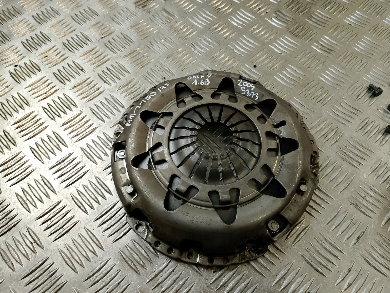 complete clutch wheel ZAMACHWE disc pressure plate VW GOLF V 5 1.6 B