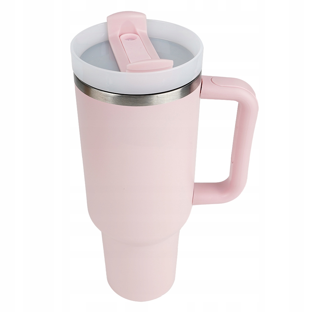 KUBEK TERMICZNY ZE SŁOMKĄ STAL NIERDZEWNA 1180ML Model Kubek Termiczny