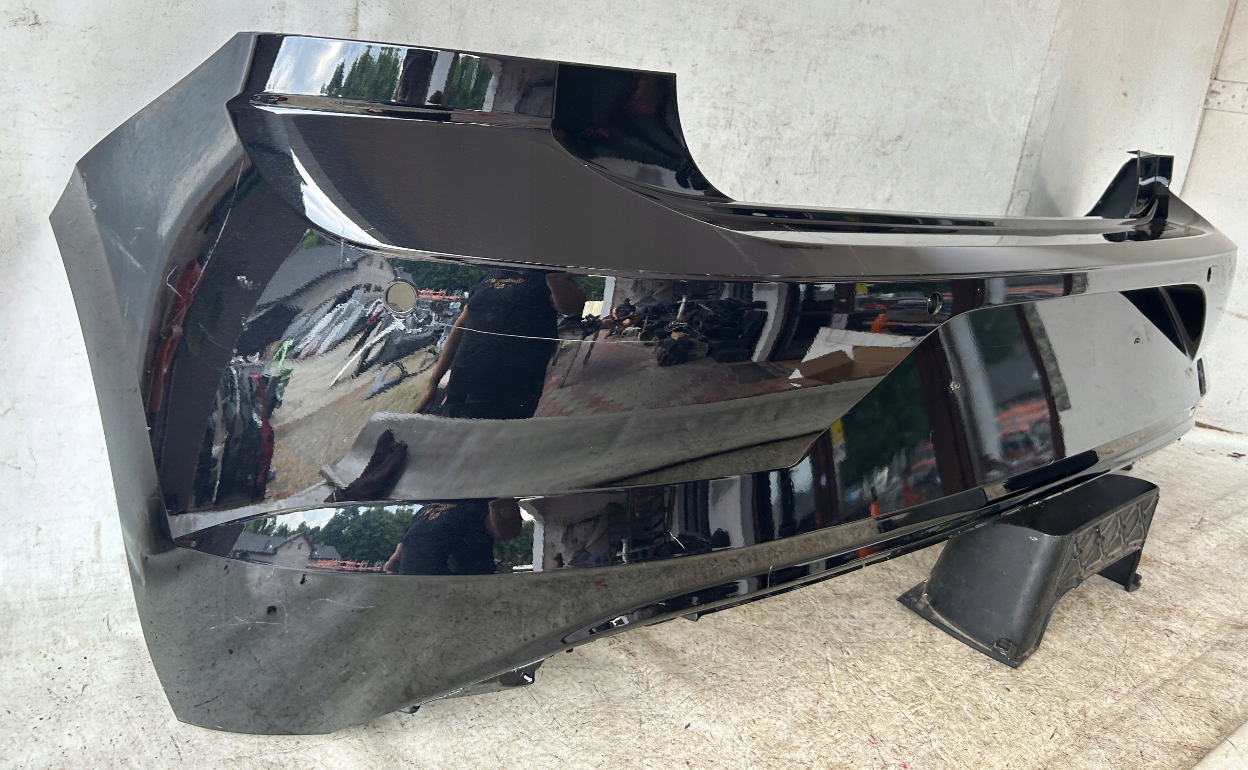 bumper rear part rear VW POLO VI 2G PDC