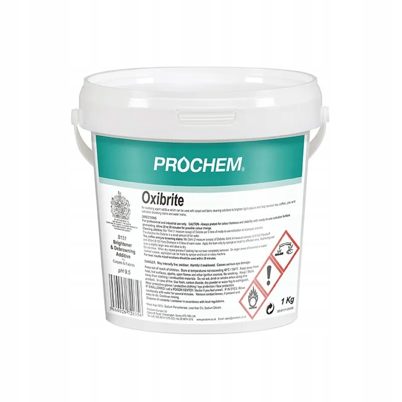

Prochem Oxibrite B151 1kg Środek do prania dywanów