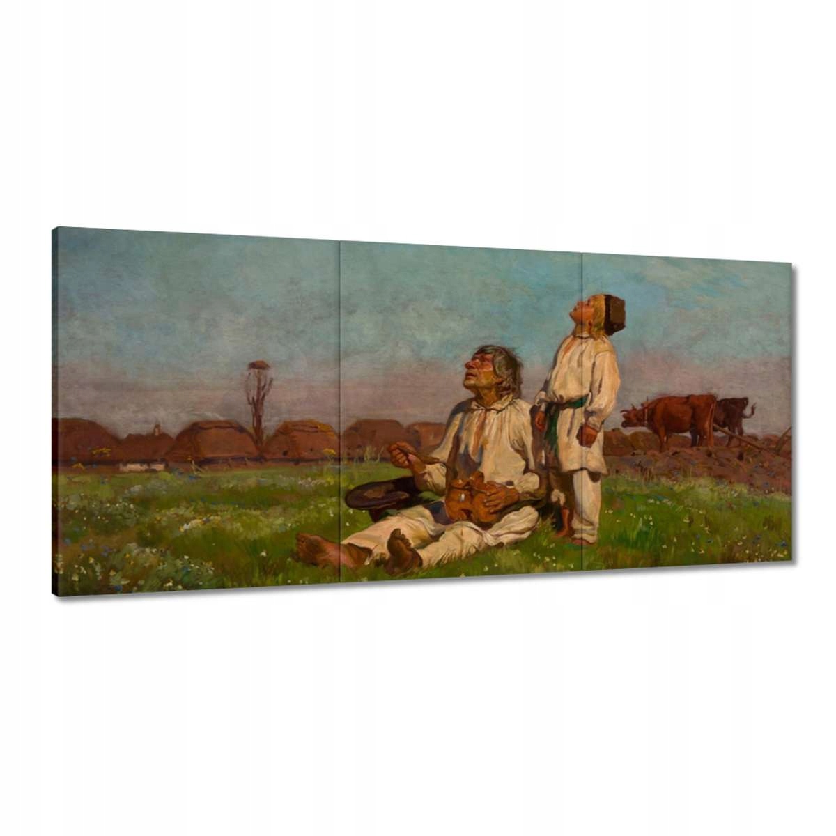 Obrazy 210x100 Józef Chełmoński Čápi
