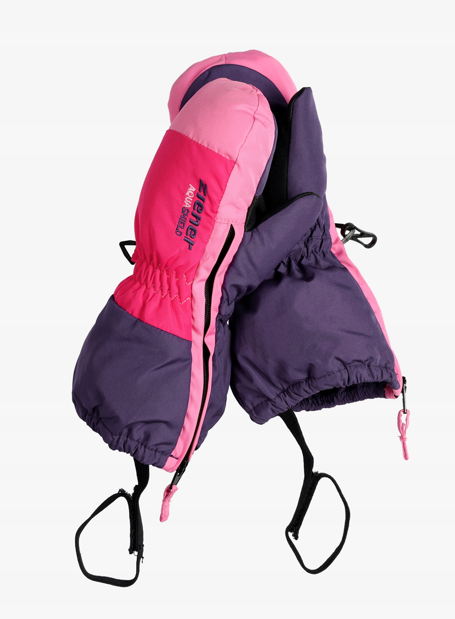 Dětské rukavice Ziener Levi As Minis tmavě fialové 92 cm