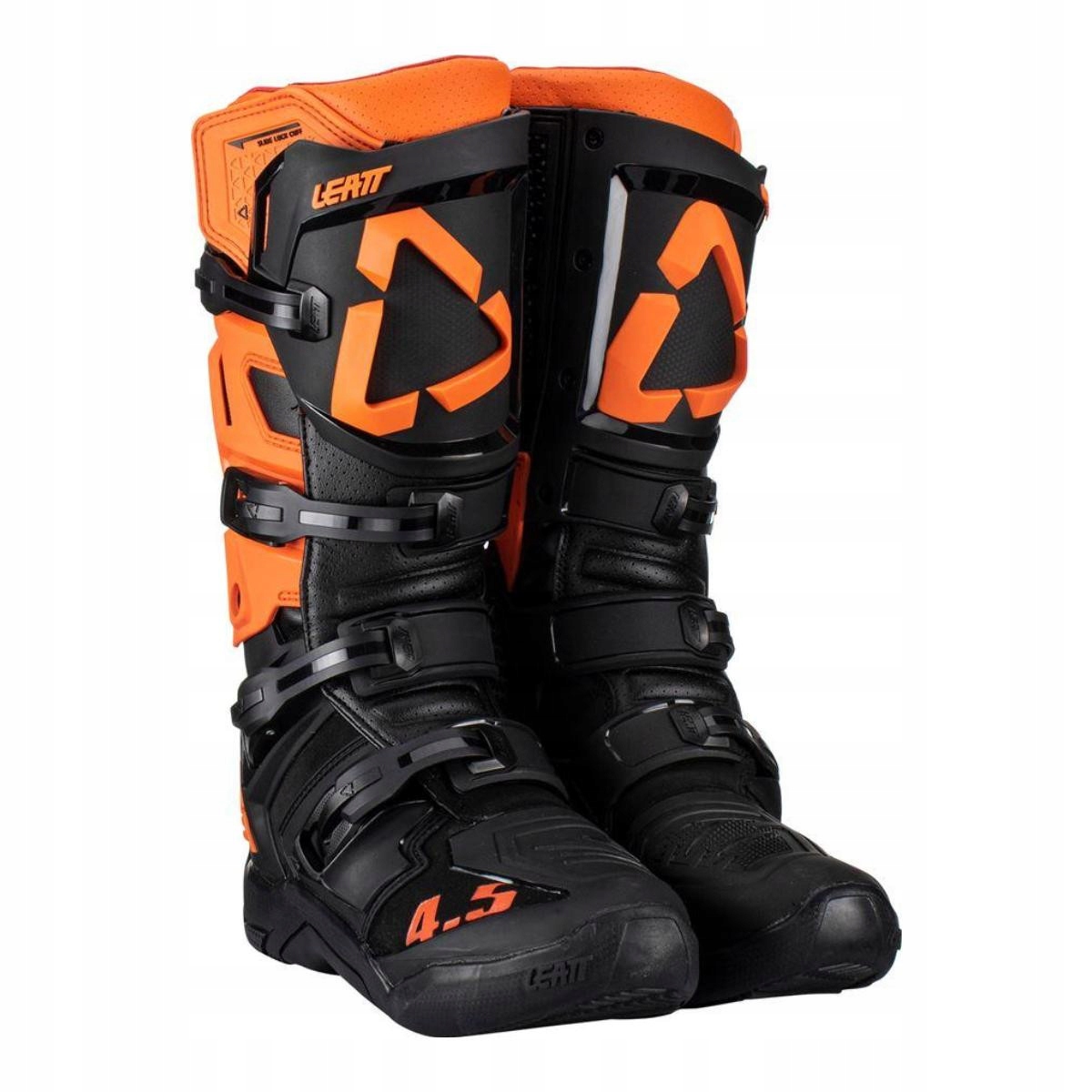 Crossové topánky Leatt 4.5 Čierna/oranžová Veľkosť 42