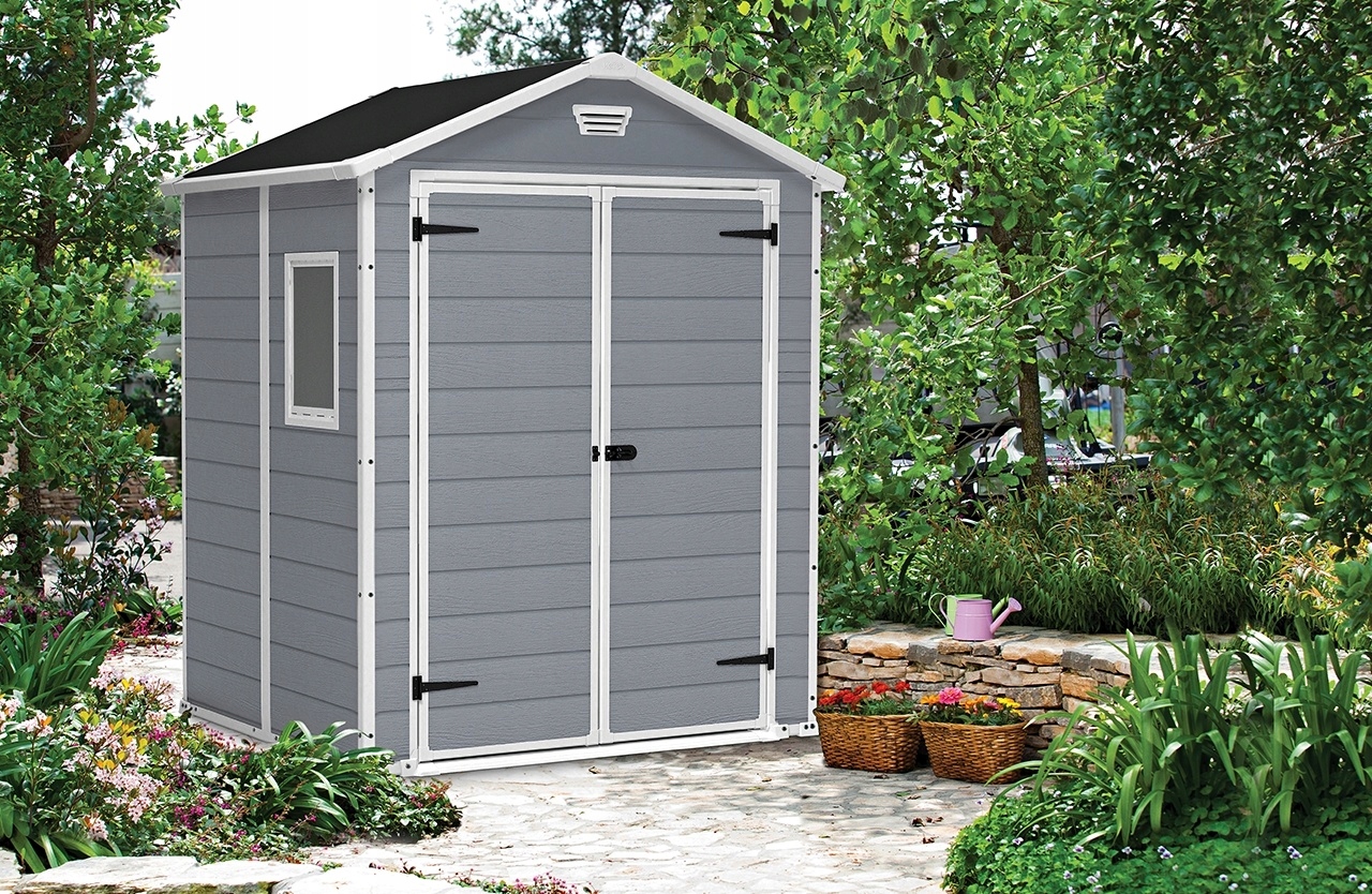 MANOR 6x5 Domek ogrodowy narzędziowy Keter Curver Długość 152 cm