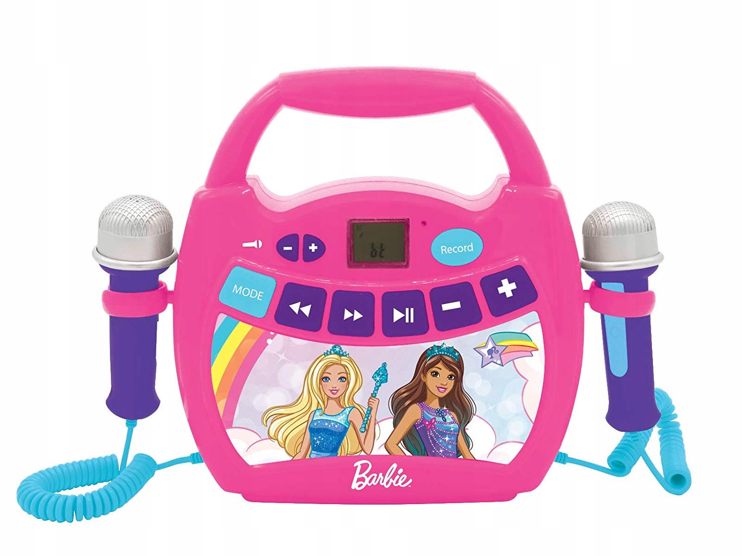 Karaoke Barbie 2x Mikrofon Bluetooth Nagrywanie 8687925980 Allegro.pl