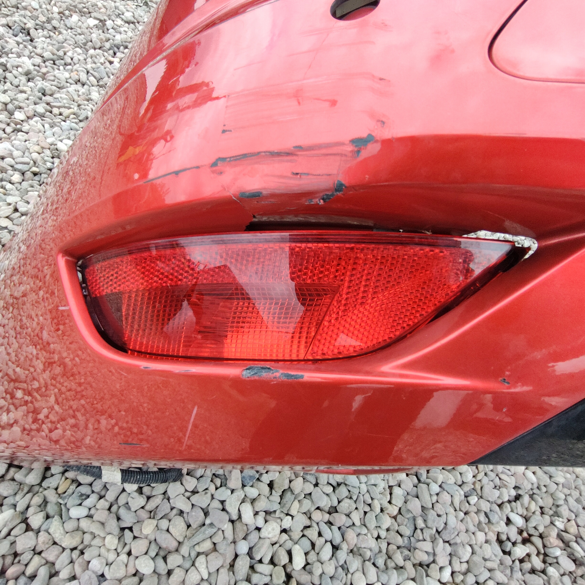 bumper rear part rear RENAULT MEGANE IV 4 KOMBI 4XPDC