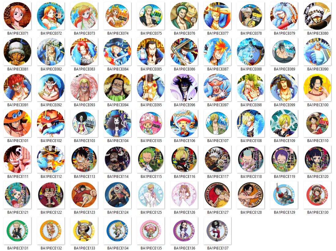 Przypinki Manga Anime One Piece DUŻY WYBÓR Tematyka, motyw Anime