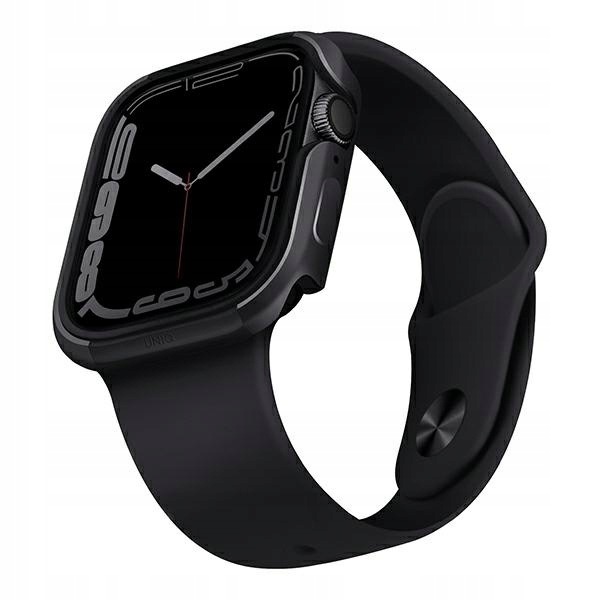 Etui Uniq Valencia na Apple Watch 4/5/6/7/8/SE/SE2 40/41mm grafitowe