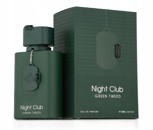 Fragrance World Night Club Green Tweed 100 ML Parfémovaná Voda Pro Muže