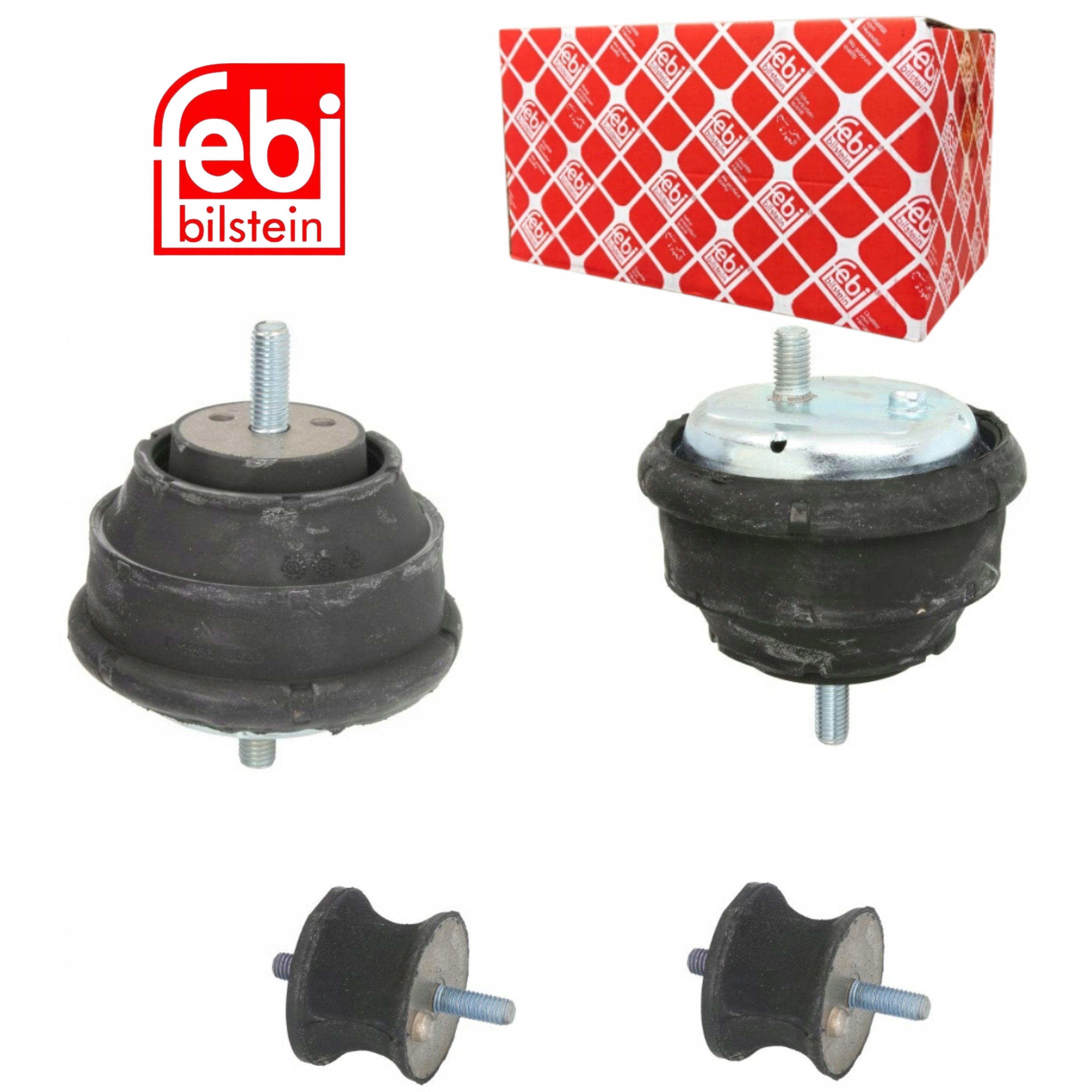 Febi Polštáře Motoru Přední Zadní Pro Bmw 3 E36 E46 Z4 E85 E86 90-09