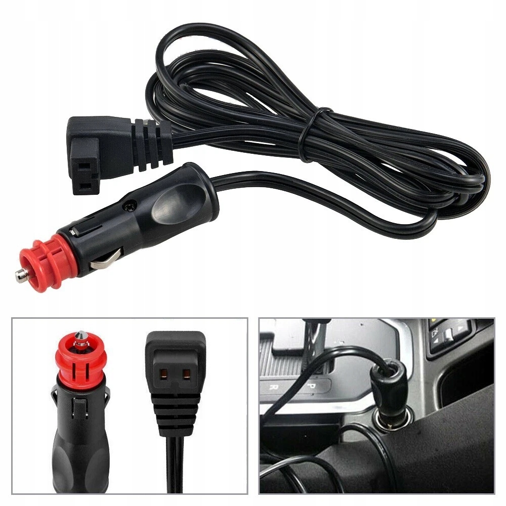 Kabel Zasilający Do Lodówki Turystycznej 2M 12v