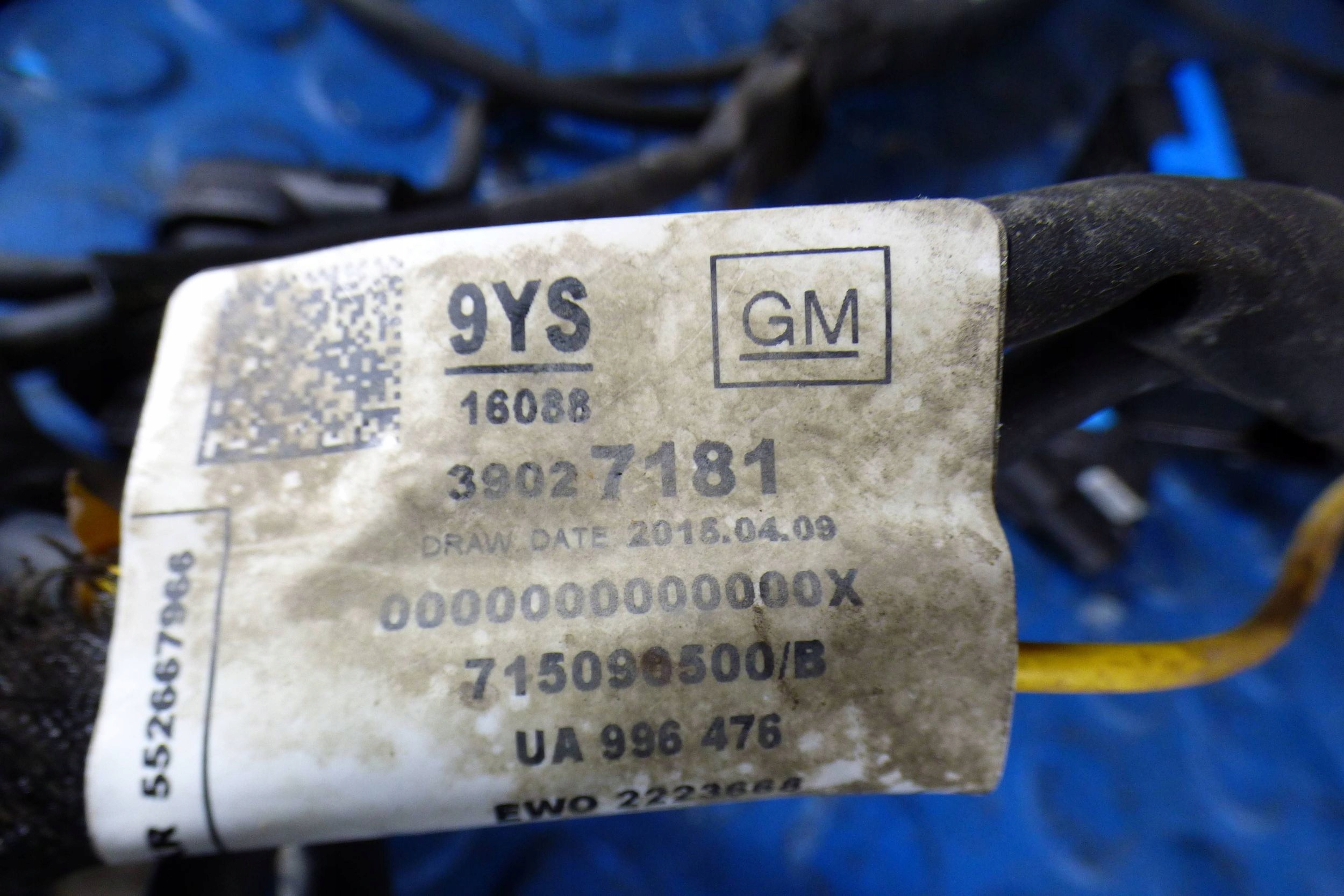 Opel Corsa E 1.4 B Motorkabelbaum 39027181 9YS EUROPA
