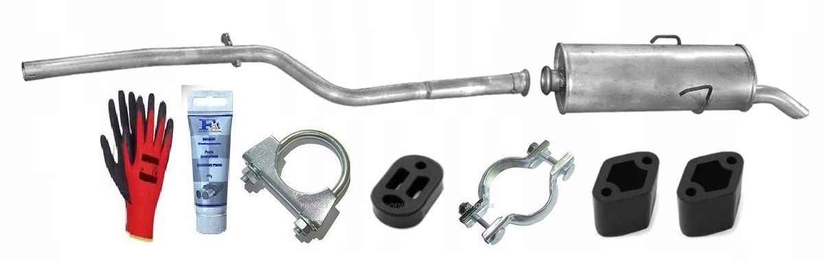 Citroen Saxo 1.0 37 kW 1.1 44 kW (1996-2004) Trubka Tlumič bonus