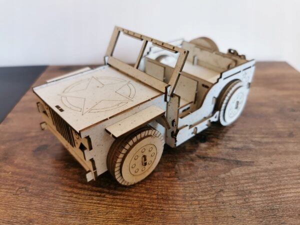 

Auto wojskowe model do składania zabawka Edukacja