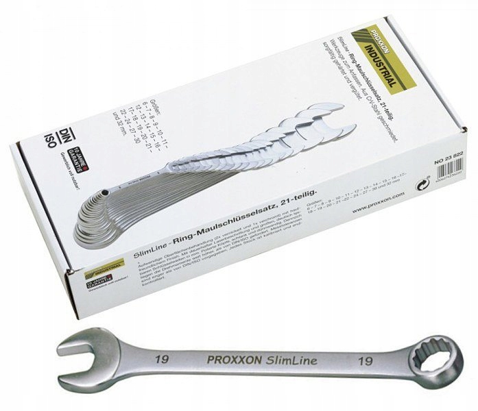 Klucze płasko-oczkowe 6-32 mm Proxxon 23 822