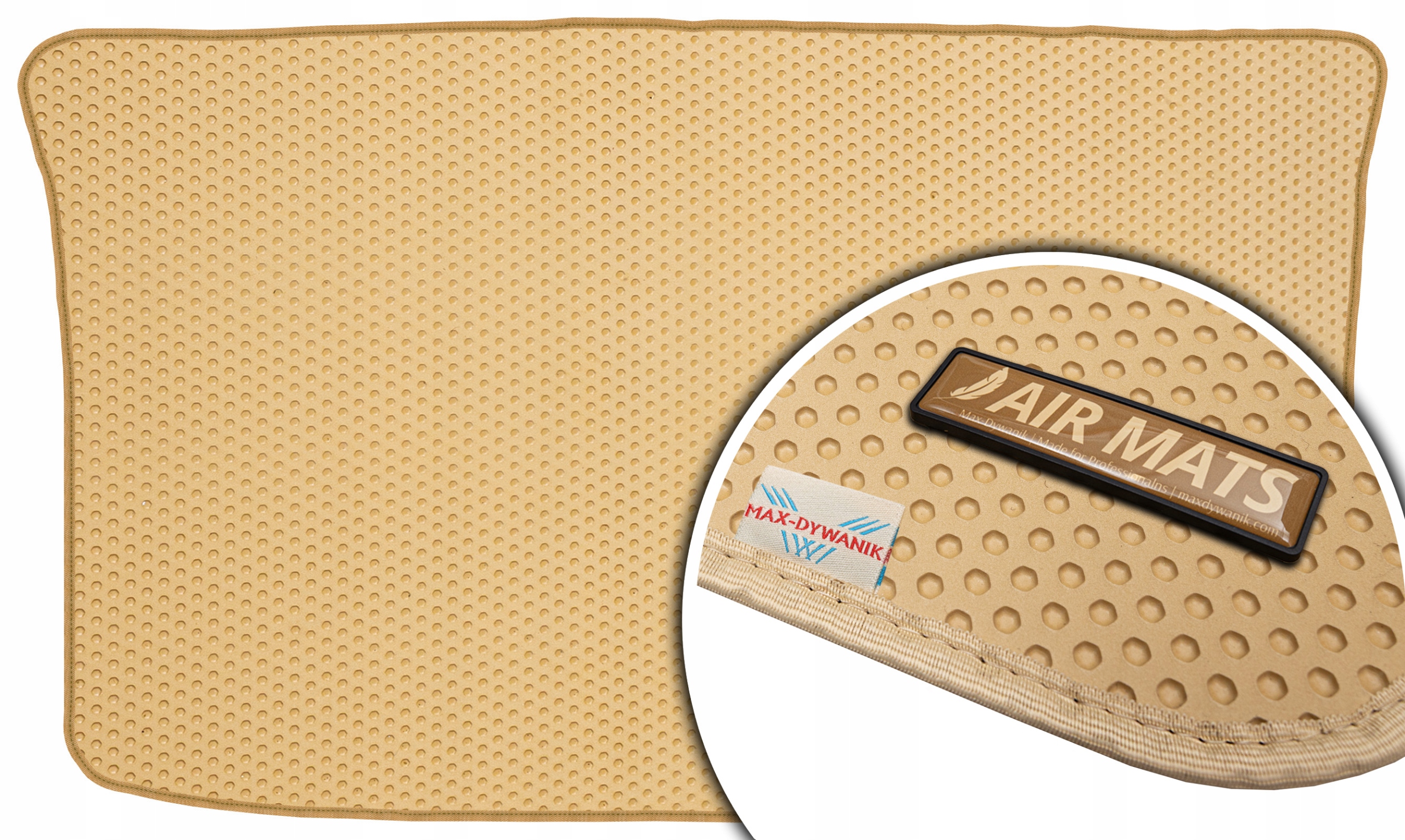 Chevolet Kalos Hatchback 2002-2007 Béžová rohož do kufru Eva Air Mats