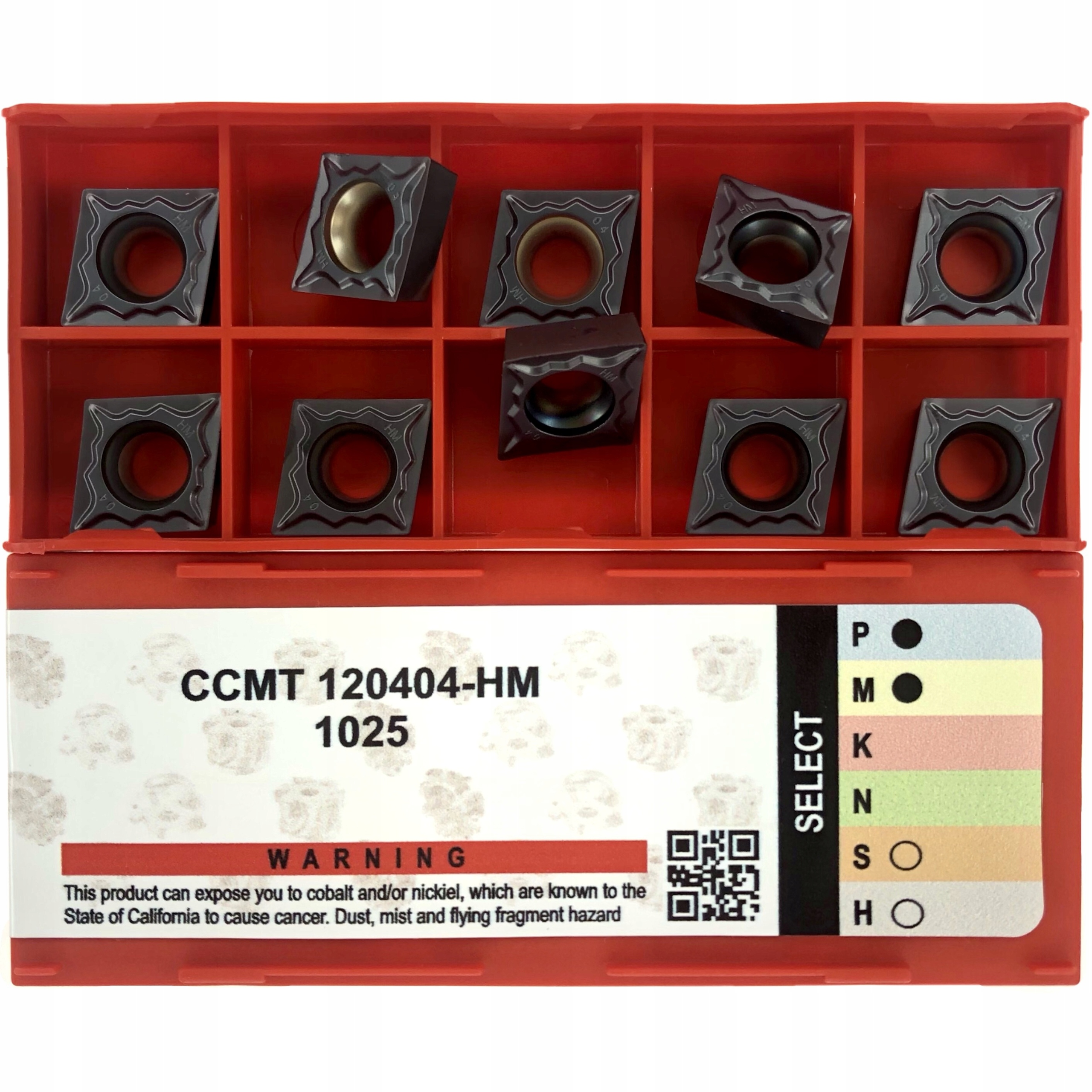 

Płytki węglikowe Ccmt 120404 Hm 1025 Uniwersalne