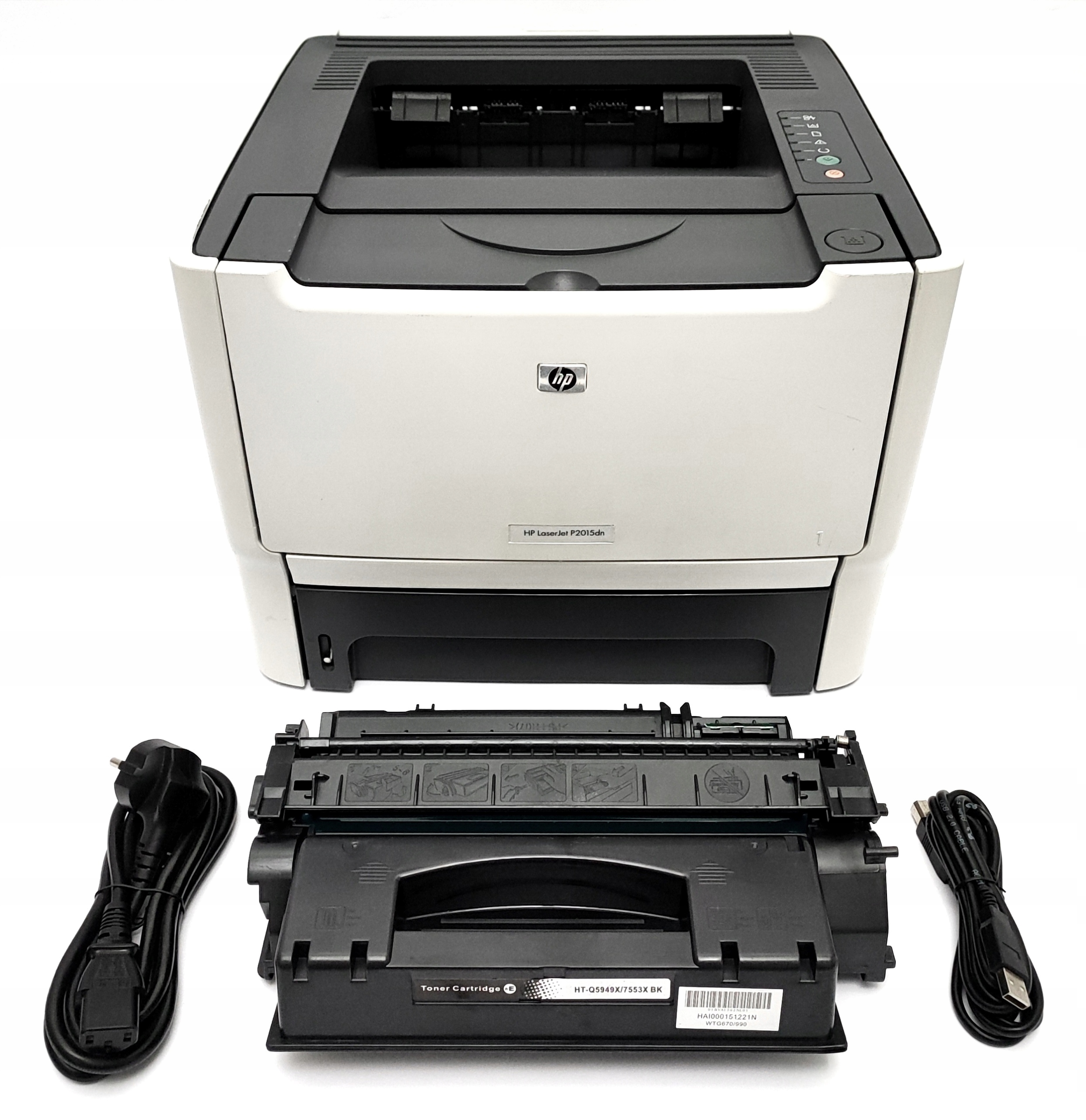 HP LaserJet P2015dn (30-50K), toner Q7553X 6000 str. kable