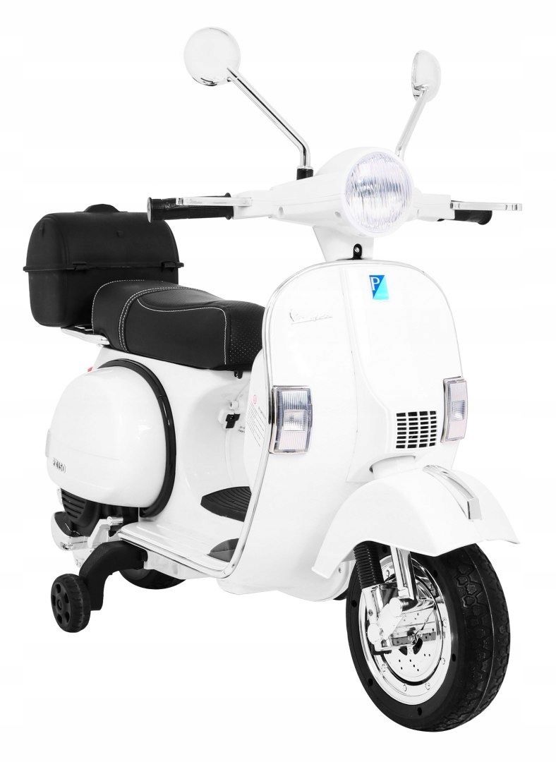 Автомобіль Скутер Vespa White Ємність акумулятора 7000 мАг